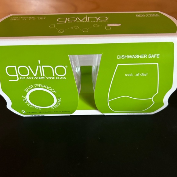 Govino Wine Glasses , set of 2 - Picture 2 of 4